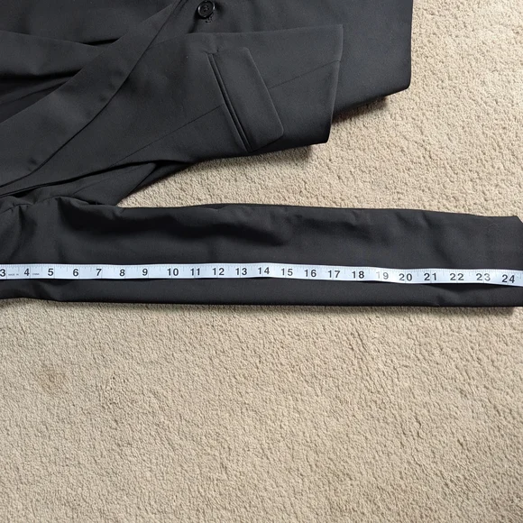 BCBGMaxAzria Women's Elegant Black Blazer Suit Jacket Size XXS - Picture 13 of 14